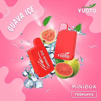 Battery 450mAh Yuoto Mini Box Vape 700 Puffs Disposable 15 Flavor