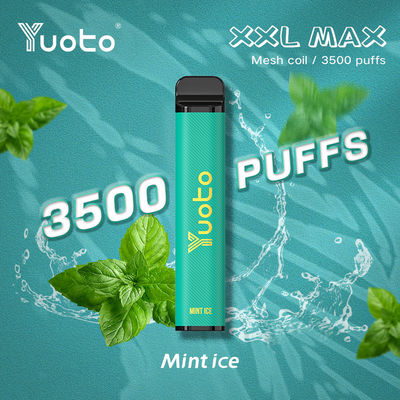 Yuoto XXL MAX 3500 Puffs Disposable Vape Mint Ice Flavors