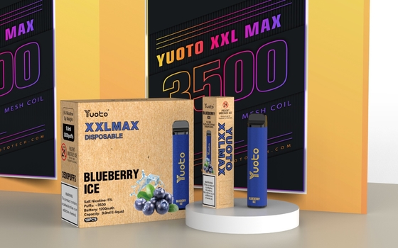 Disposable 3500 Puffs E Cigarette Vapes With Constant Output Power For Customized