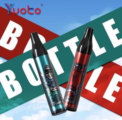 2ml Prefilled E Liquid Yuoto Bottle 600 Puffs 400mAh Mesh Coil RoHS FCC Disposable