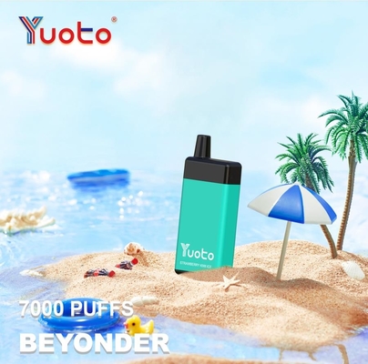 5% Nicotine Yuoto Disposable Vape Pen 7000 Puff Pod Vaporizer OEM ODM