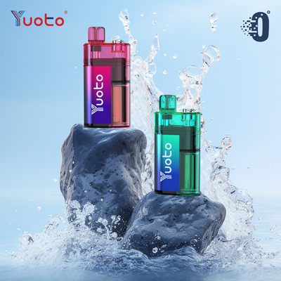 Adjustable Airflow YUOTO Disposable Vape with 10-12W Wattage and 0% Nicotine Strength