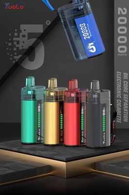0% 2% 5% Nicotine Strength YUOTO Disposable Vape with Adjustable Airflow and DualMesh Coil