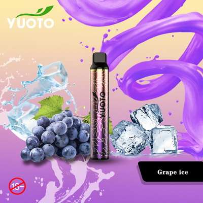 Oriange Factory Yuoto Luscious 3000puff 5% Nicotine Salt Integrated 1350mah Grape Iec