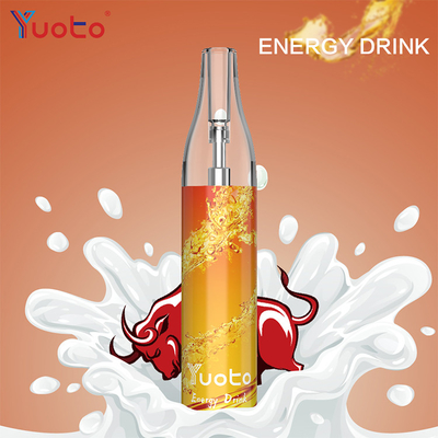 SS304 Pctg PC Yuoto Bubble 4000puffs Rechargeable Liquid Capacity 10ml