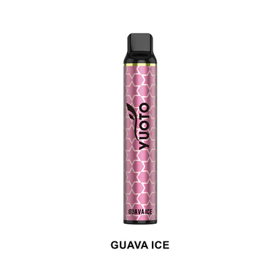 Stainless Steel Yuoto 3000 Puffs Disposable Vape 1350 MAh 5% Nicotine