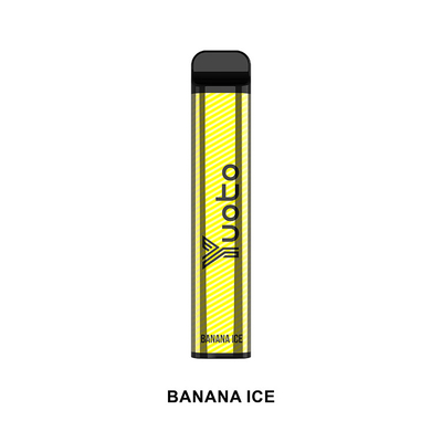 Yuoto 2500 Puffs Flavors Vaporizer Pen Kit 23 flavors 5% 1200 mAh Battery Disposable Grape Ice Popular In India