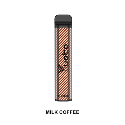2500 Puffs Yuoto Disposable Ecigs Vape With 5% Nicotine Salt