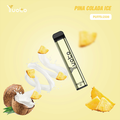 Bar Relaxing Yuoto XXL 2500 Puff Vape Disposable E Cigarette 5% Nicotine