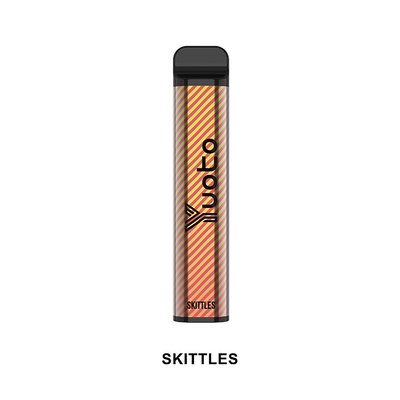 Bar Entertainment XXL 2500 Puff Disposable E Cigarette 2% Nicotine Salt Yuoto