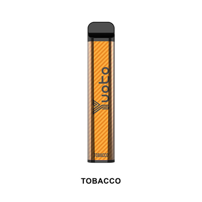 Yuoto 2500 Puffs Flavors Vaporizer Pen Kit 23 flavors 5% 1200 mAh Battery Disposable Peach Ice Popular In India