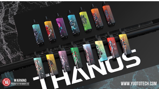 Yuoto Thanos 5000 Puffs 14ml Pre-Fill E-Juice Disposable Vaporizer 650 mAh Battery Capapcity