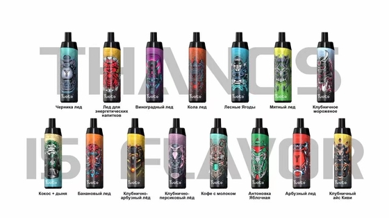 Yuoto Thanos 5000 Puffs 14ml Pre-Fill E-Juice Disposable Vaporizer 650 mAh Battery Capapcity