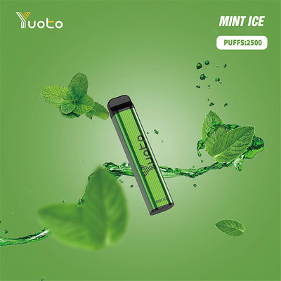 No Led Yuoto Xxl 2500 Puff Disposable Vape E Cigarettes Elfbar