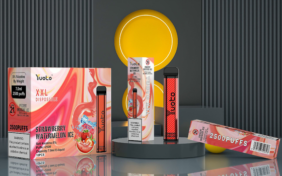 YUOTO XXL Disposable Vape Kit 2500 Puffs 1200mAh Original 5% Nic Salt