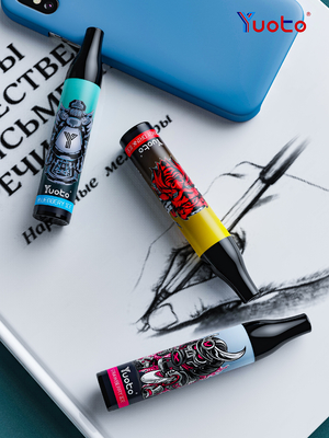 15 Flavors 2000puffs Yuoto Disposable Vape 6ml E Liquid 850mAh With Mesh Coil