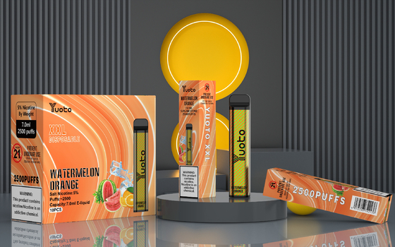OEM vape Yuoto XXL 2500 puffs disposable e cigarette 5% Nicotine