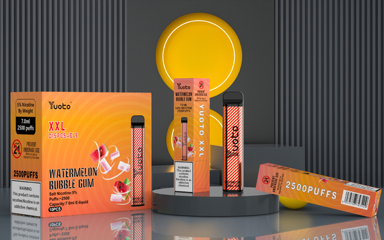 original electronic cigarette yuoto xxl 2500 puff  vape pen 5% nic factory wholesale price with good quality