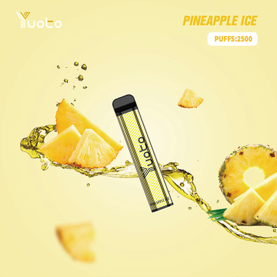 XXL 2500puffs YUOTO Disposable vape 5% Nicotine With Fruit Flavor