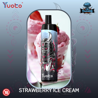 Mesh Coil Elf Disposable E Cigarettes , Yuoto Thanos 5000 Puffs Pod Device