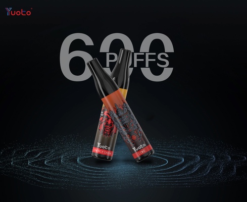 Small Bubble Yuoto Bottle 600puffs , TPD Certificates Mesh Coil Electronic Cigarette