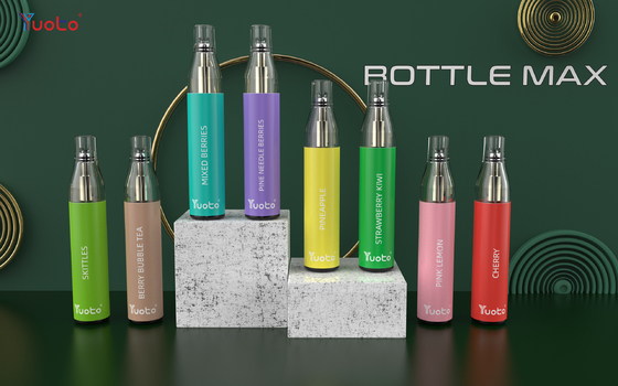 2% Nicotine TPD Vape Yuoto Bottle Max 600 Puffs , 2Ml Disposable E Cigarette