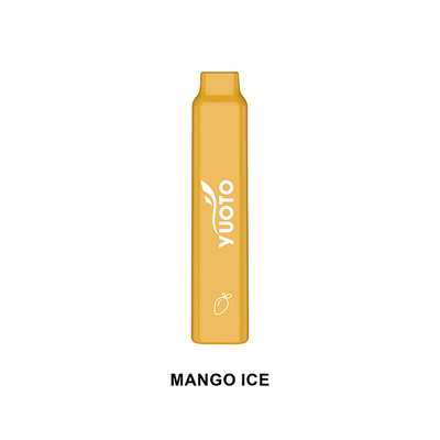 Lightweight 600 Puffs Device Yuoto Smart Disposable Vape 2ML E Liquid