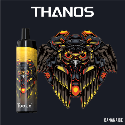 Vape pod Yuoto Thanos 5000 Puffs fruit flavo Nicotine 14ML E Liquid 650mAh mesh coil rechargeable with Type C