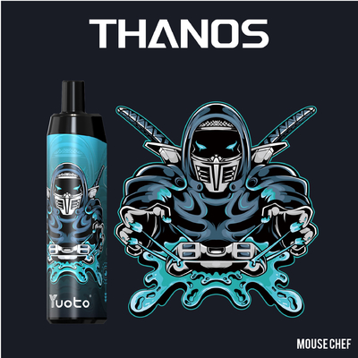 Vape pod Yuoto Thanos 5000 Puffs fruit flavo Nicotine 14ML E Liquid 650mAh mesh coil rechargeable with Type C