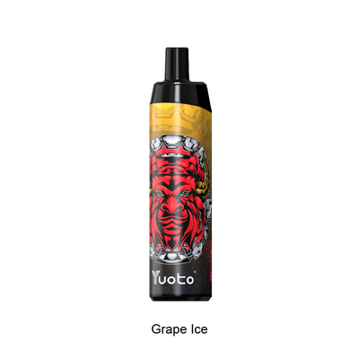 2022 New Arrival Disposable Vape Electronic Cigarette14ml E-Liquid 650mAh Battery Grape Ice for Puff Distributors