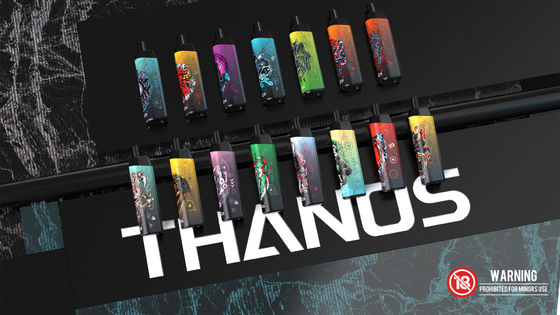 Thanos 5000 Puff Rechargeable 650mah 14ml Nicotine E Cigarettes Mesh Coil