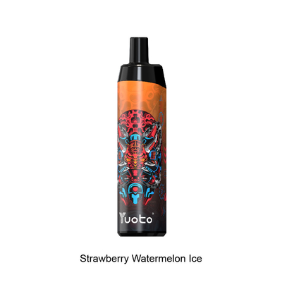 Strawberry Watermelon Ice 5000 Puffs Disposable Vape Pod Yuoto Thanos Mesh Coil 14ml Ejuice 650mAh Battery from China