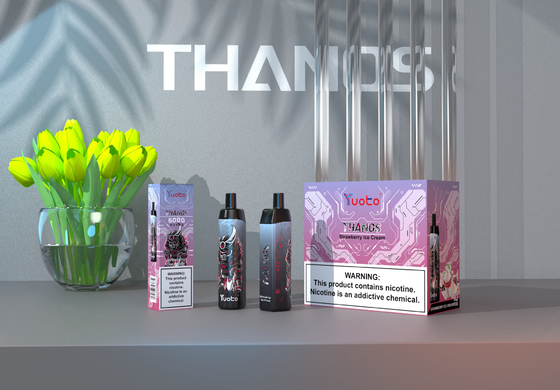 Yuoto Thanos 5000 Puffs Disposable Vape E Cig 14ml Ejuice 650mAh Battery  Rechargeable