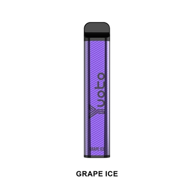 Yuoto 2500 Puffs most reliable disposable vape Grape ice 1200 Mah Battery 7ml