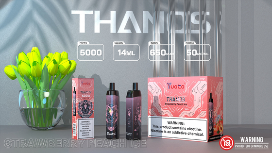 Yuoto Thanos 5000 Puffs Disposable Vape Device Watermelon Ice flavour