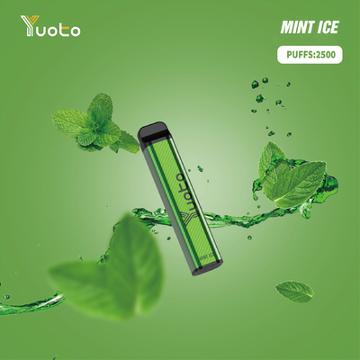 Authentic Yuoto Xxl Disposable Vape Pen Kit , 1200Mah 2500 Puff Electronic Cigarette