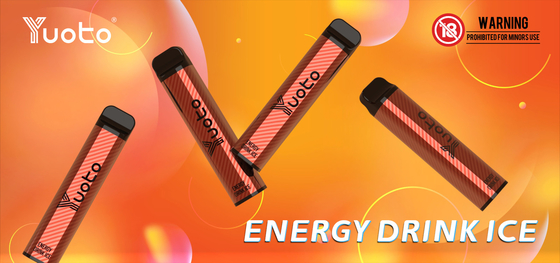 Fast Shipping Yuoto XXL 2500puffs Cigarette 2500 Puff Vaping Device 7.0ml Eliquid 1200mAh Battery