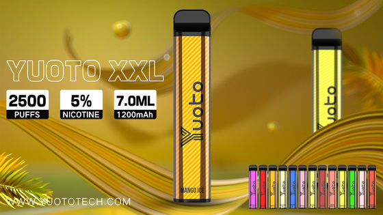 Disposable Electronic Cigarette 7ml E-Liquid 1200mAh Battery