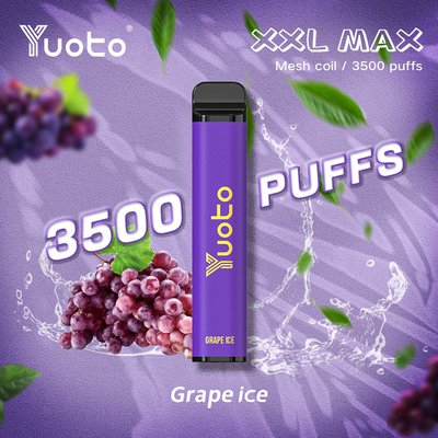 Yuoto xxl max New Disposable Electronic Cigarette 9ml E-Liquid 1200mAh Battery3500puffs