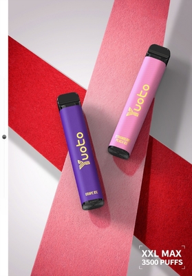 Yuoto XXL Max 3500 Puffs Electric Vape Pen Factory Directly Strawberry Peach ice