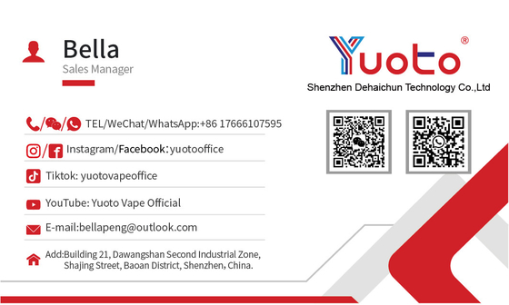 New Style Wholesale Pod Pen Disposable Electronic Cigarette Vape Yuoto xxl 2500 Puffs