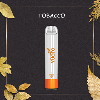 YUOTO shine pro 2000puffs disposable vape led Colorful glow 5.0ml juice and 850mAh