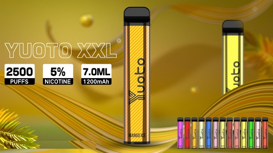 Yuoto vape smoke 2500puffs Original Yutu Disposable Vape hot