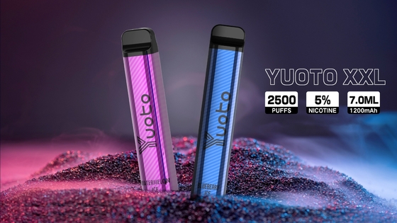 Hot Selling Yuoto Pina Colada Flavor 2500 Puff Bar 7ml Ecig Disposable Pod Vape