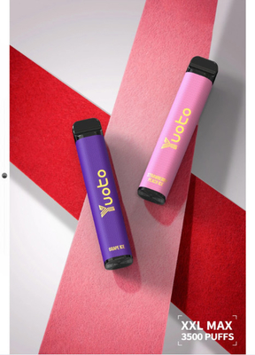 2023 New Release High Quality Customized Logo Yuoto 3500 Puff Disposable Vape Nut Bars Taste