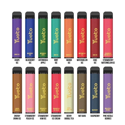Original Yuoto Vaporizer Device , Mesh Coil 3500 Puffs Mint Disposable Vapes