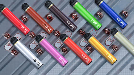 Yuoto 1500 Puffs Fruit Flavor Disposable Cigarette , Shisha Vape Pen Pod System