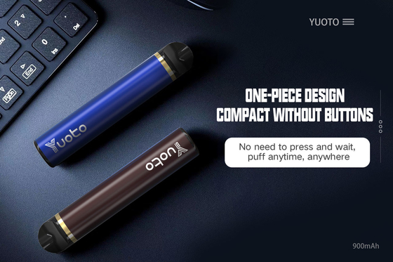 Yuoto 1500 Puffs Fruit Flavor Disposable Cigarette , Shisha Vape Pen Pod System