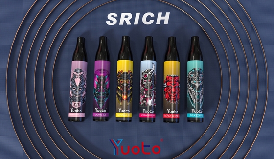 New Custom 2000 Puffs Disposable Vape Yuoto OEM Pod 5% 2% 0% Nicotine