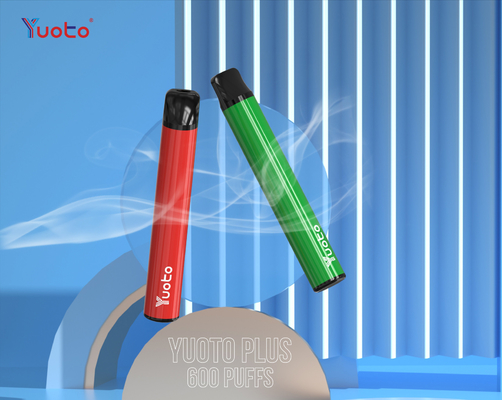 Electronic Cigarette Yuoto Plus 600 puff 2% Nicotine 2ML E Liquid With TPD